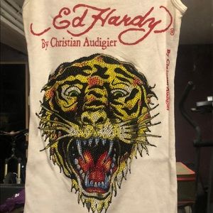 Ed Hardy by Christian Audiger tank
